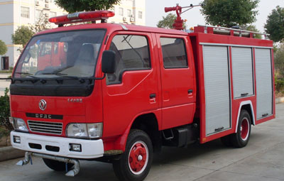 東風(fēng)小霸王水罐消防車(chē)(2噸)